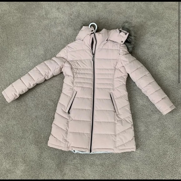 Calvin Klein Winter Coat Light Pink 